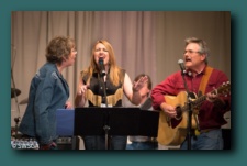 Peggy Beaver, Mary & Jeff Denk